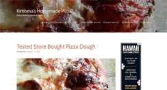 Desktop Screenshot of kimbesashomemadepizza.com